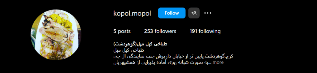 طباخی کپل مپل
